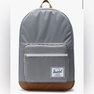 Herschel Pop Quiz Backpack, Grey/Tan, Classic 22L